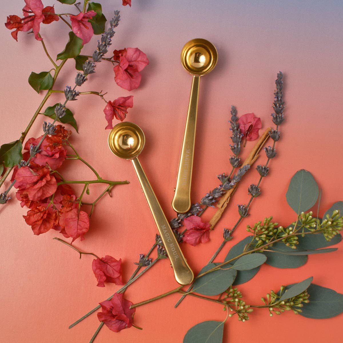 Perfect Cup Tea Scoop with Pouch Clip