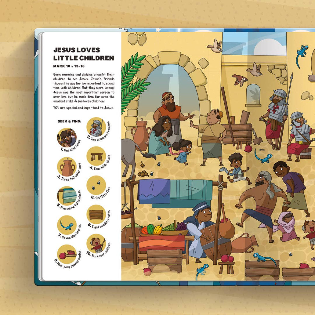 Seek And Find: New Testament Bible Stories