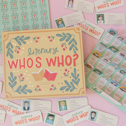 Literary Who's Who - Clues & Guessing Game