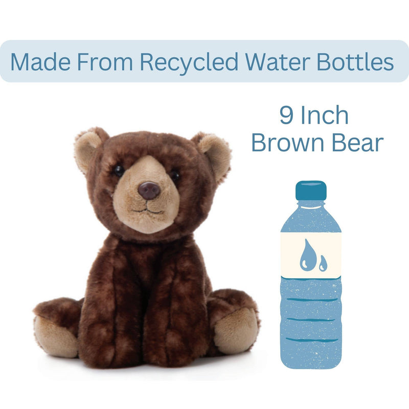 9" (20cm) Wild Onez Brown Bear