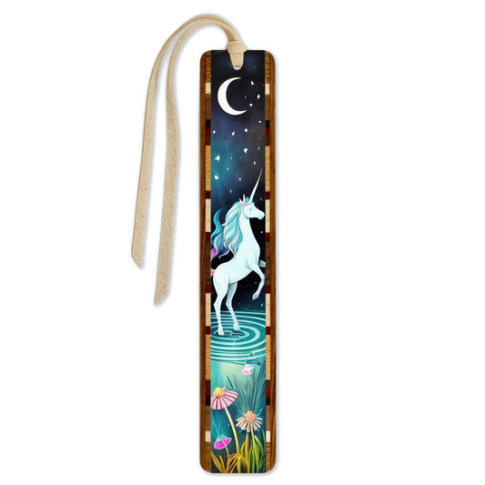 Unicorn Handmade Wooden Bookmark