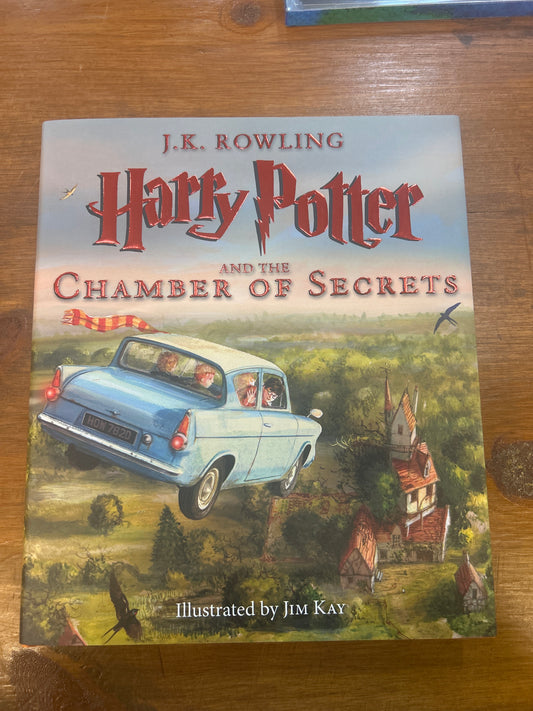 Harry Potter and the Chamber of Secrets by J.K. Rowling (Illustrated)
