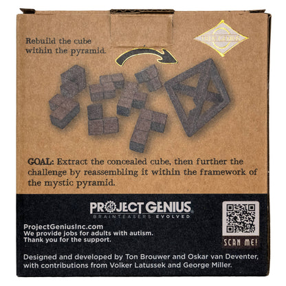 True Genius Egyptian Triglyph Puzzle