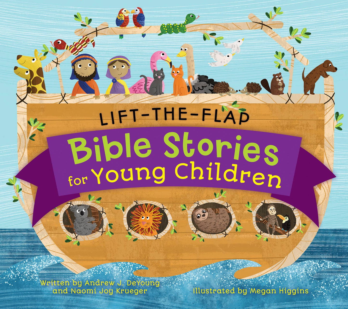 Lift-The-Flap Bible Stories For Young Children Board Book