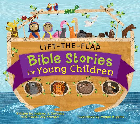 Lift-The-Flap Bible Stories For Young Children Board Book