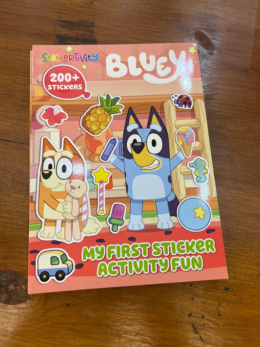 BLUEY: STICKERTIVITY: MY FIRST STICKER ACTIVITY FUN