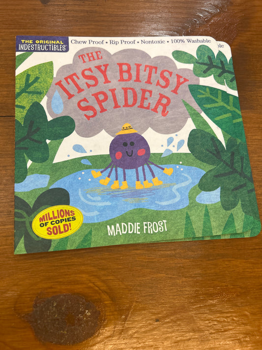 Itsy, Bitsy Spider Indestructible Book