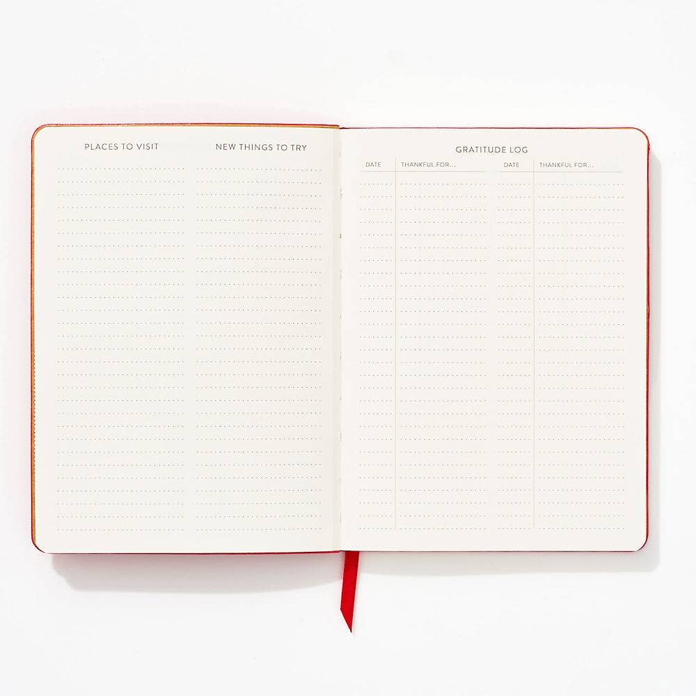 It's Fine Pink Leather Journal