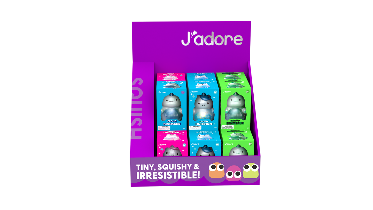 J'adore Cloud Dino & Unicorn Squishy