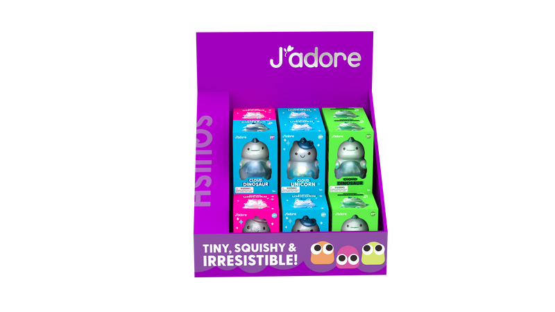 J'adore Cloud Dino & Unicorn Squishy