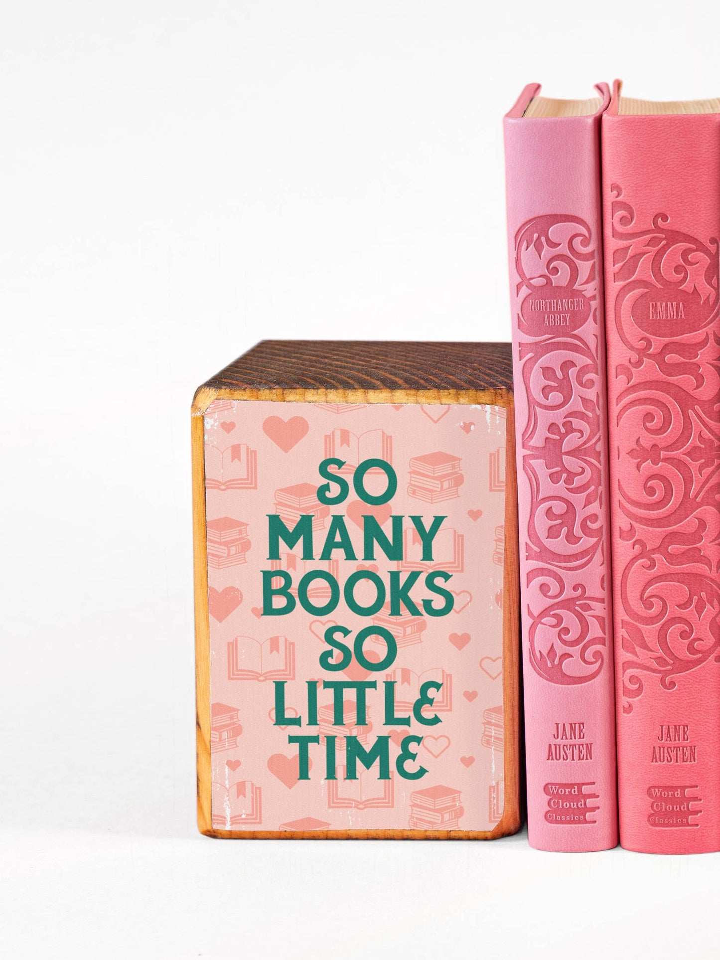 So Many Books So Little Time Bookend (sold individually)