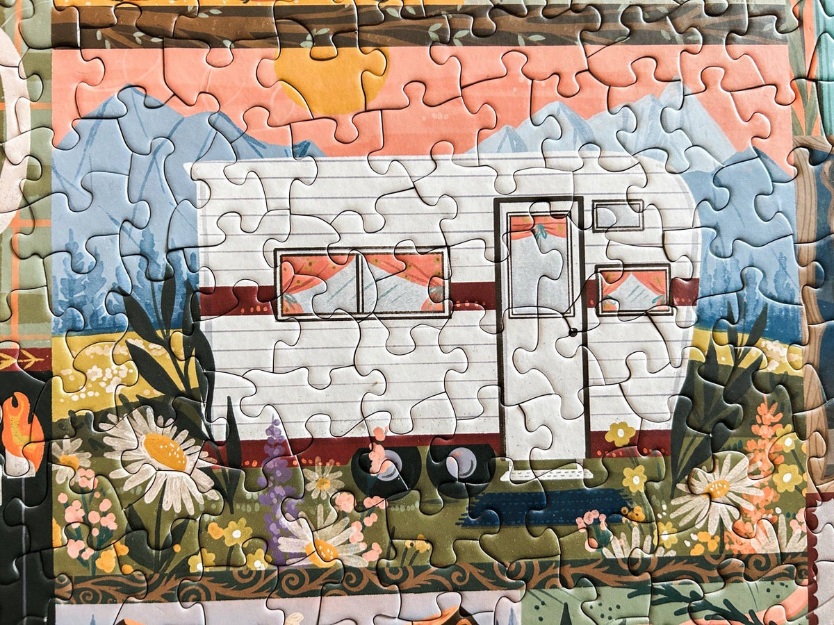 Let's Go Camping 500 Pc Puzzle