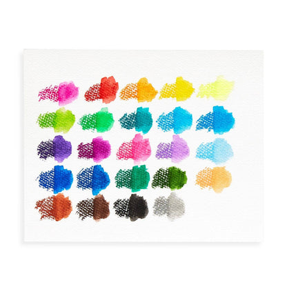 Smooth Stix: Watercolor Gel Crayons (25 PC Set)
