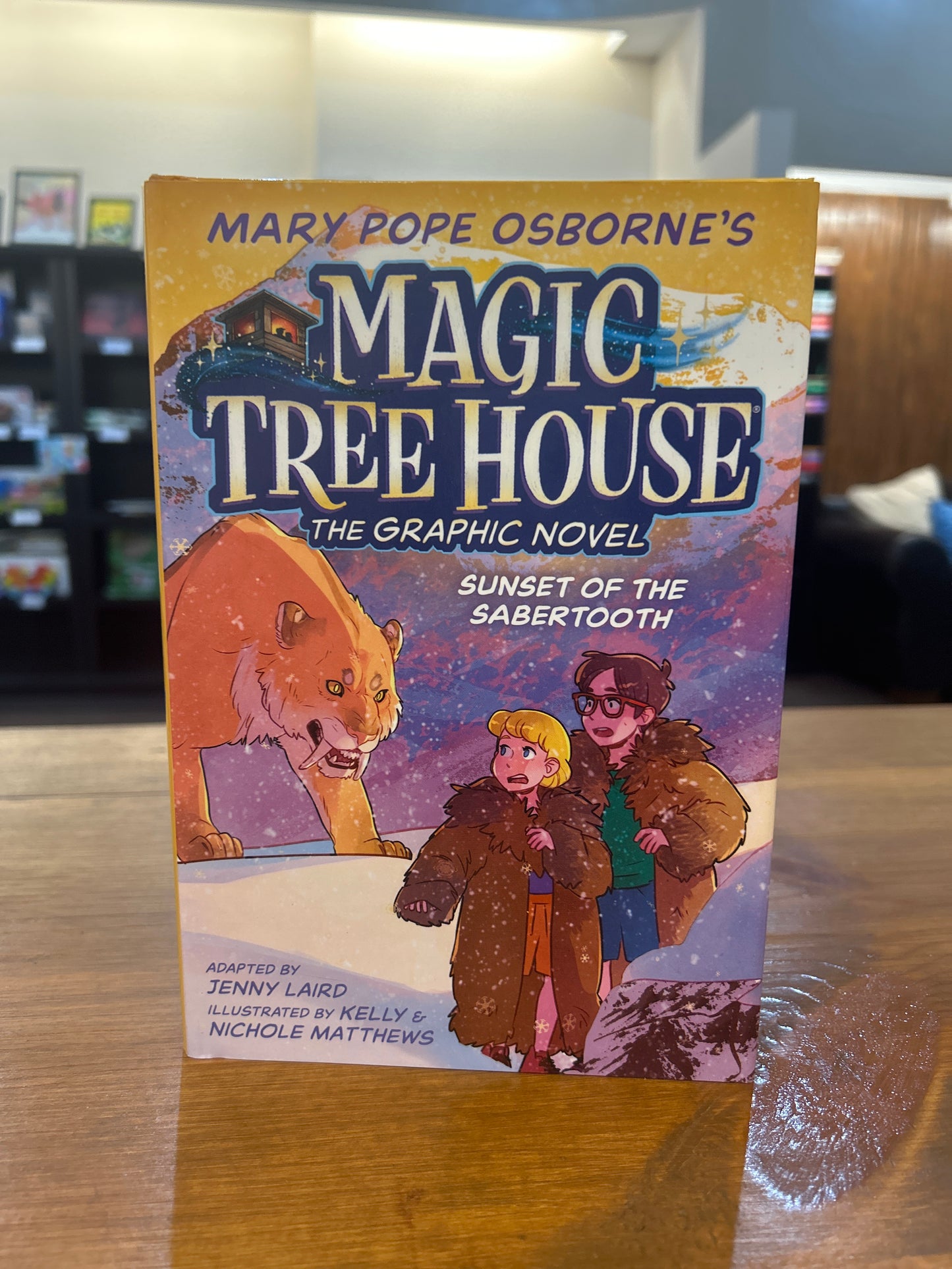 Sunset of the Sabertooth Graphic Novel by: Mary Pope Osborne (HB)