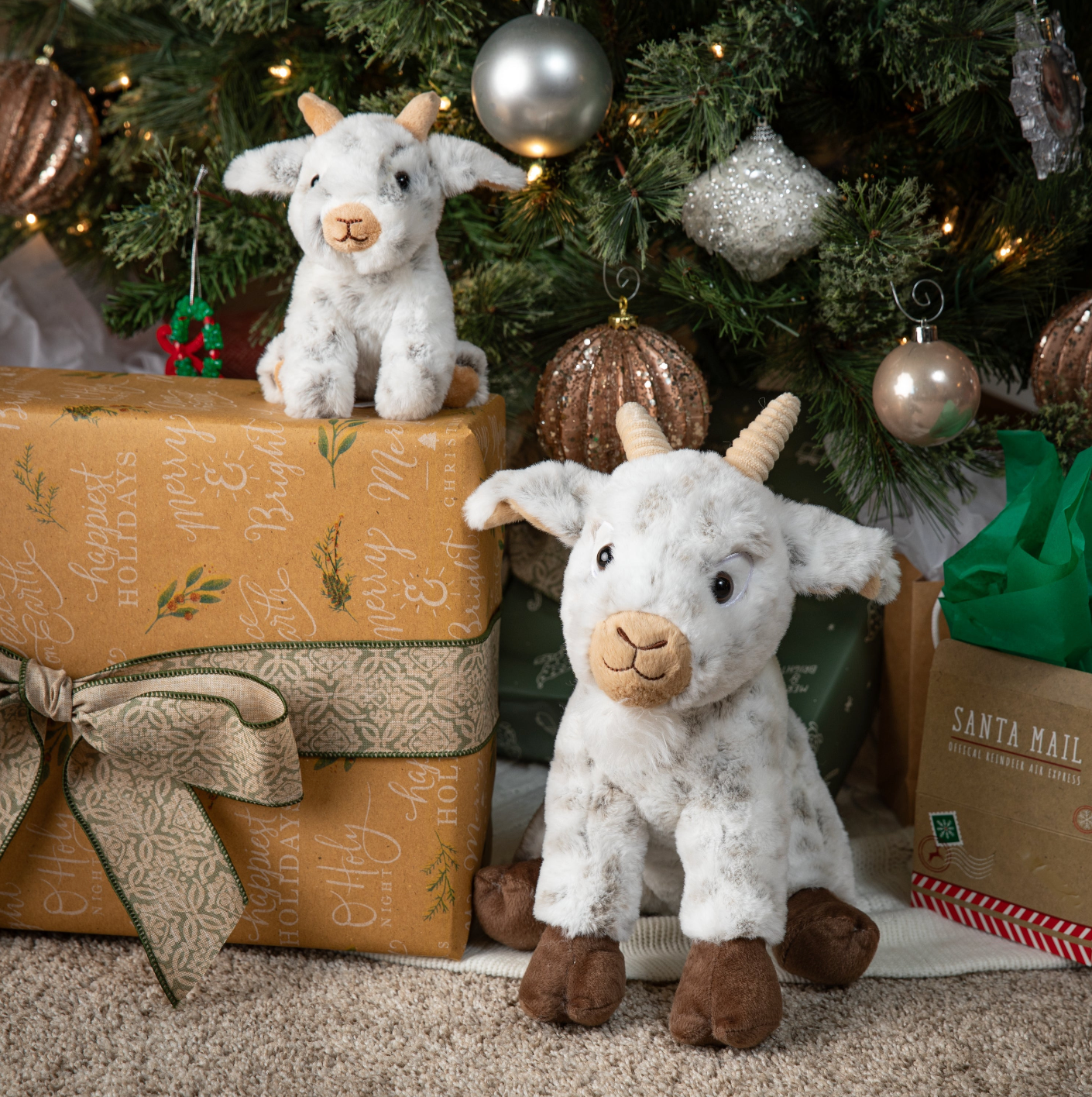 12" (28cm) Wild Onez Goat Stuffed Farm plush