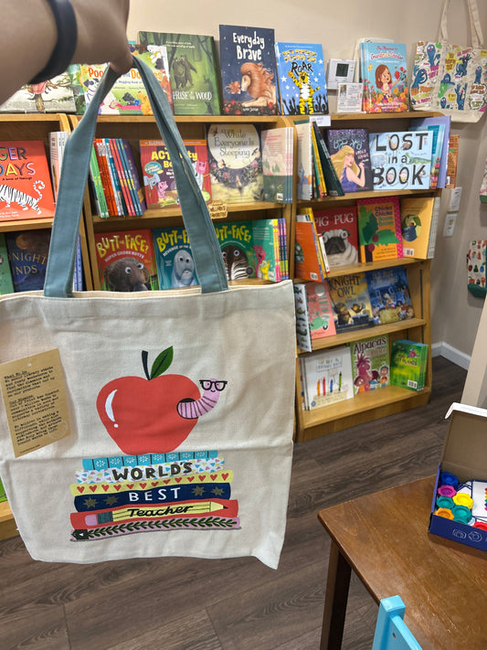 WORLD'S BEST TEACHER TOTE