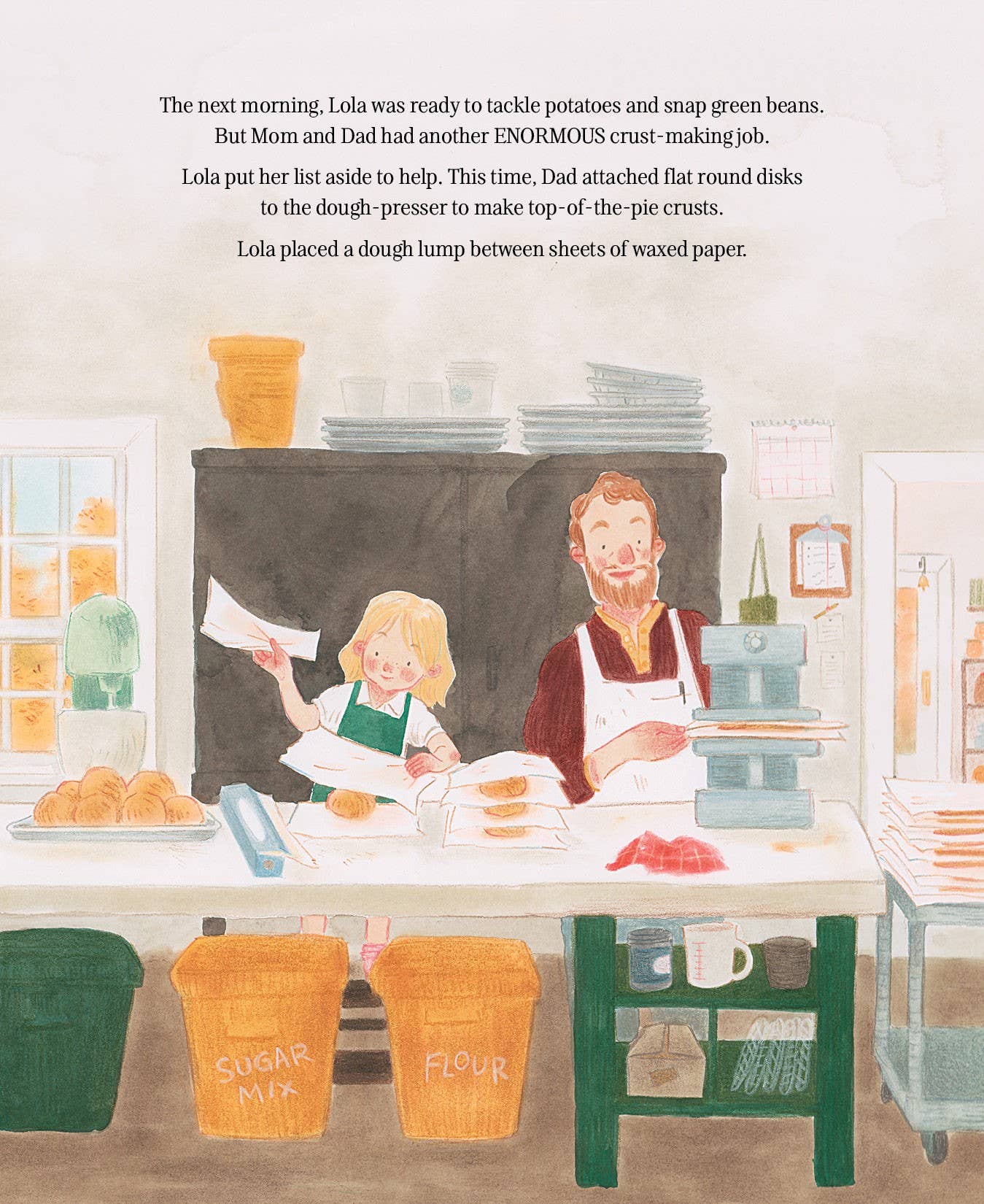 Apple Pie Tired Picture Book