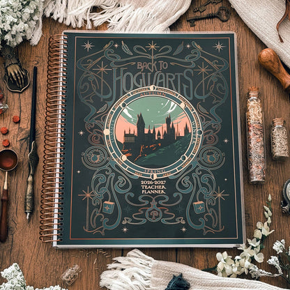 Harry Potter 2026-2027 Hogwarts Weekly Dated Teacher Planner (July - June) [SOLD OUT]