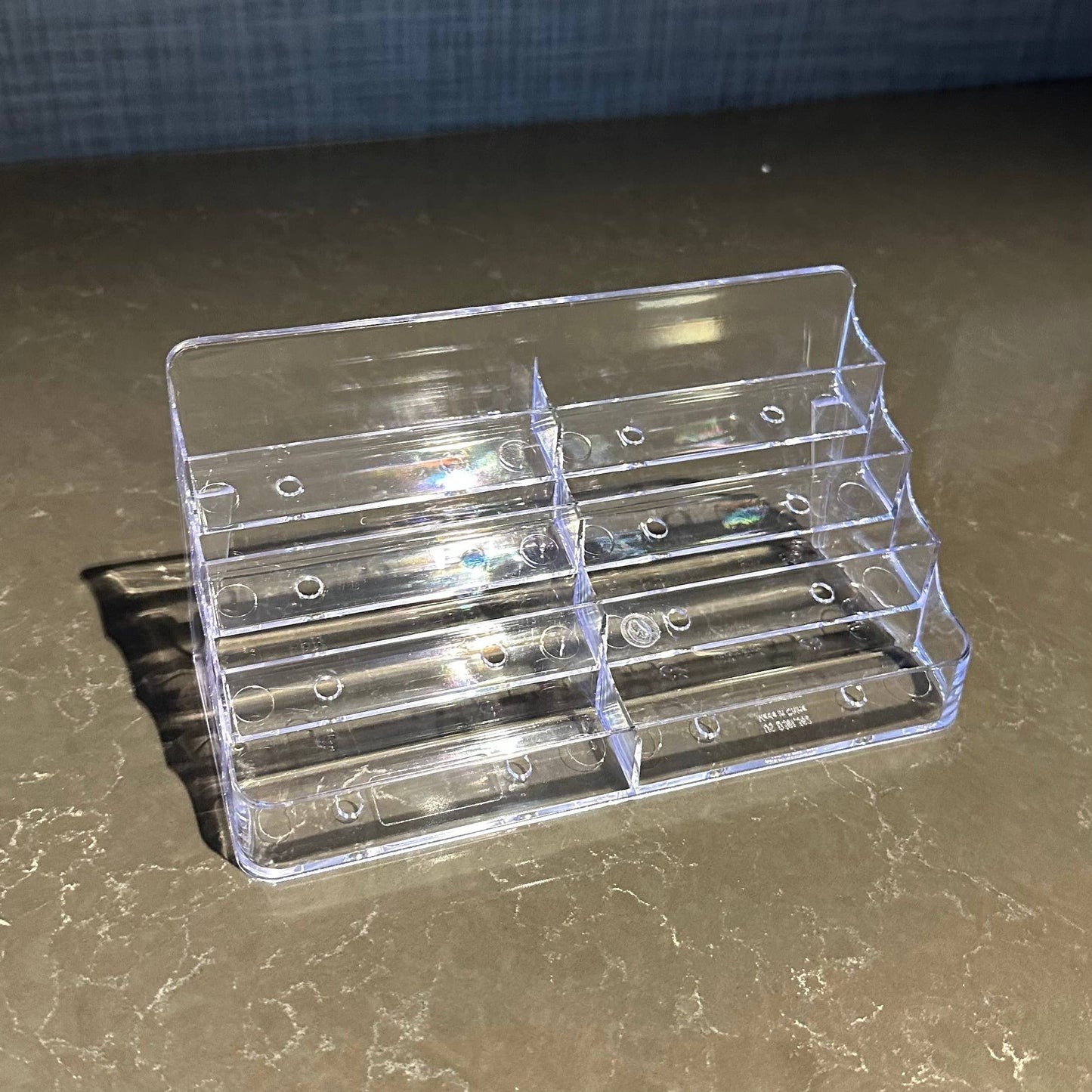 8 Pocket Plastic Counter Sticker Display