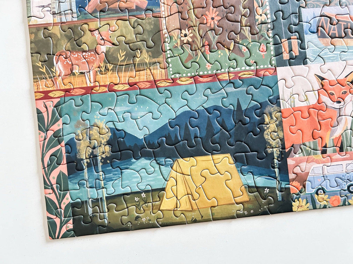 Let's Go Camping 500 Pc Puzzle