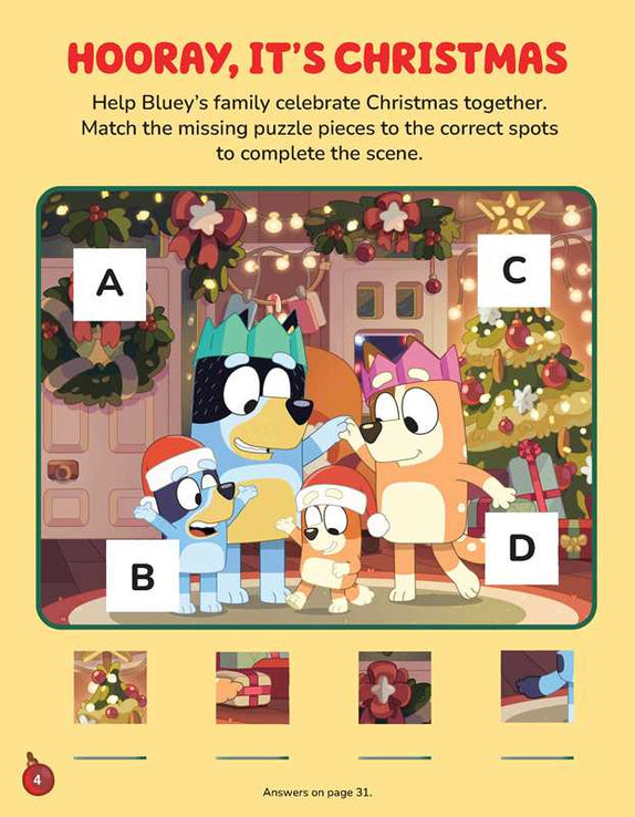 Bluey: Merry Christmas by Delaney Foerster