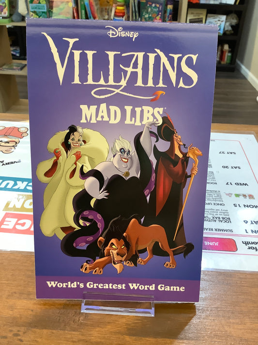Villains Mad Libs