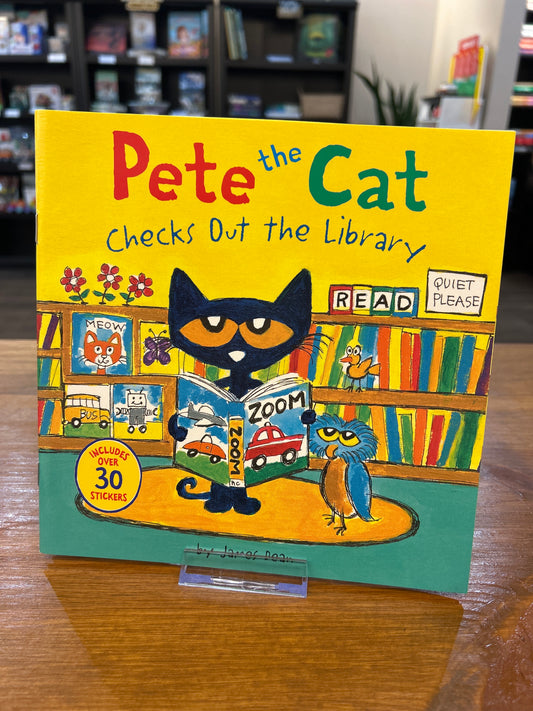 Pete the Cat Checks Out the Library