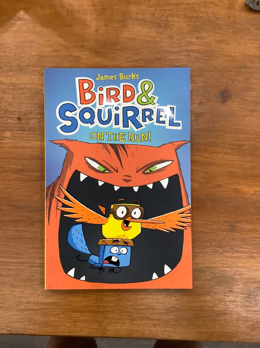 BIRD & SQUIRREL ON THE RUN (HB)