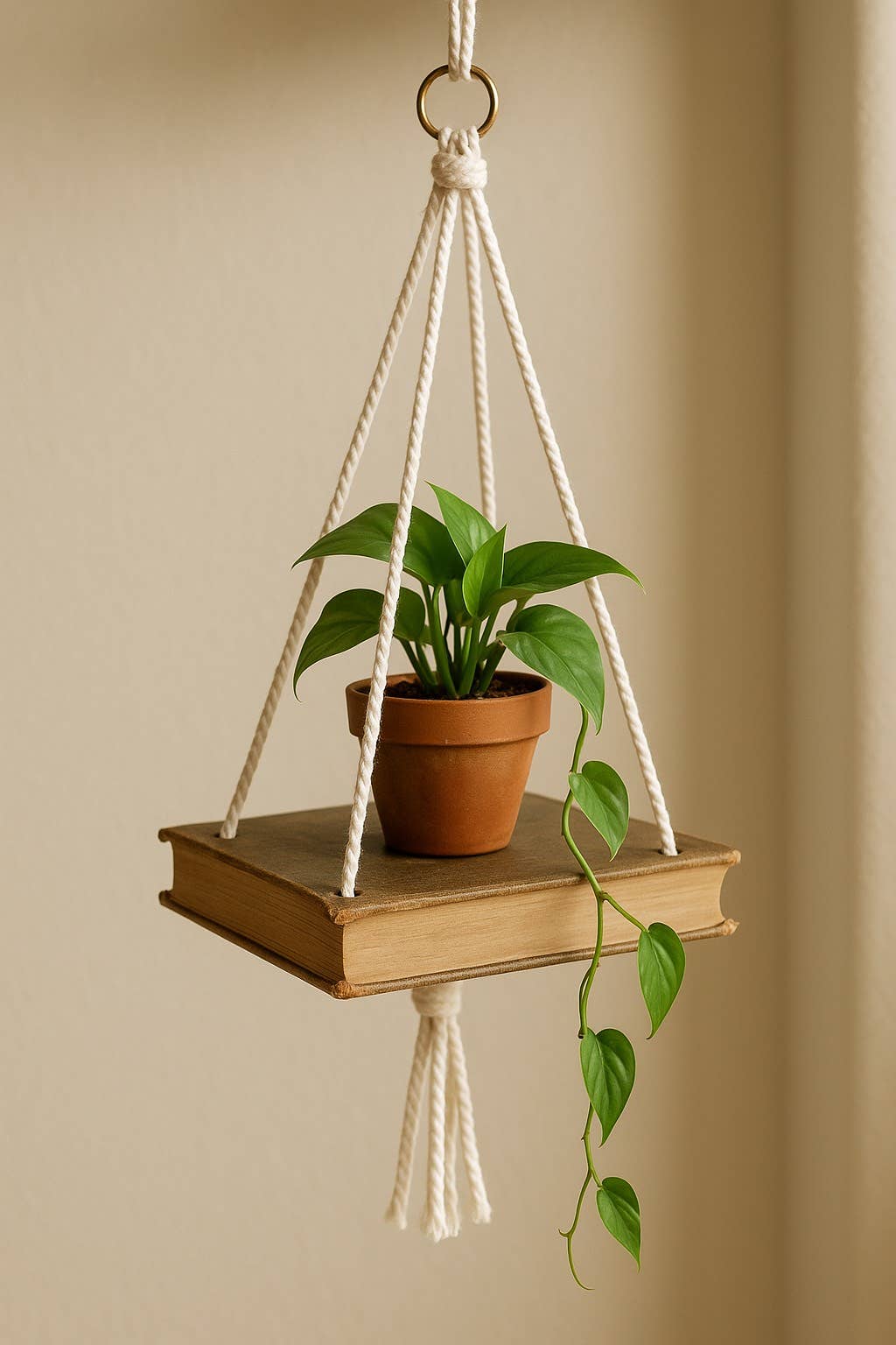 Bookish Shelf Planter