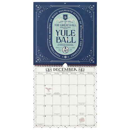 Harry Potter Return to Hogwarts 2027 Spiral Wall Calendar