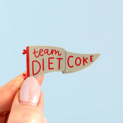 Team Diet Coke Decal Sticker