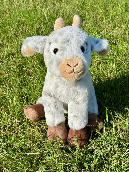 12" (28cm) Wild Onez Goat Stuffed Farm plush