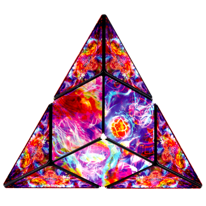 Shashibo Fire Goddess Magnetic Puzzle Cube STEM STEAM MESH