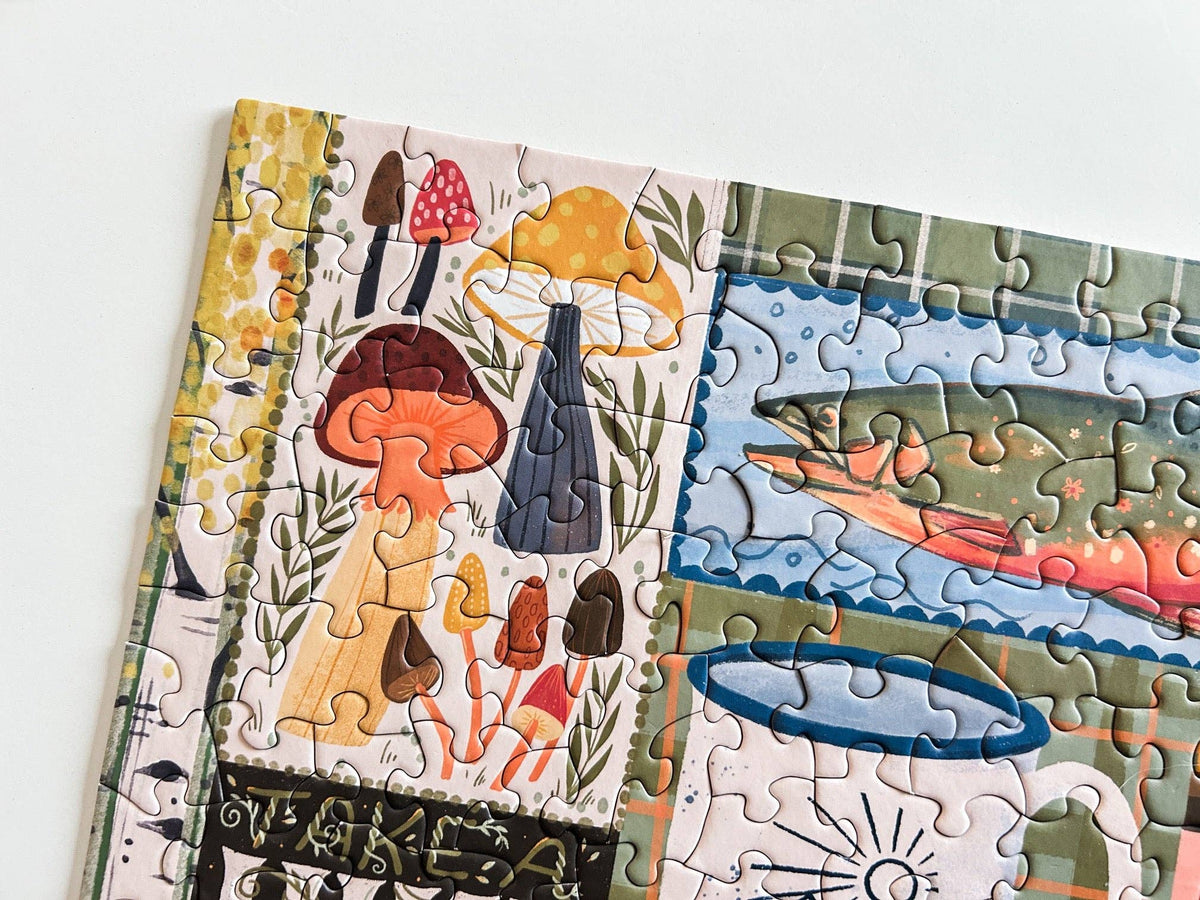 Let's Go Camping 500 Pc Puzzle