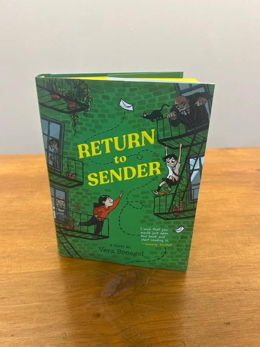 RETURN TO SENDER, Sprayed Edge Limited Edition by: Vera Brosgol