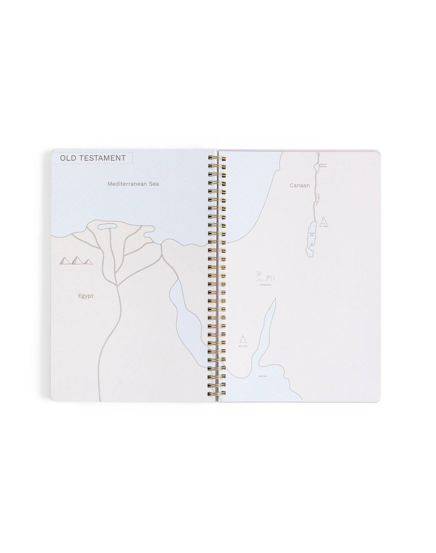 Lilac Church Notes Bible Reference Notebook with Maps