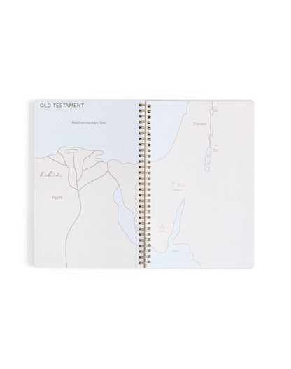 Lilac Church Notes Bible Reference Notebook with Maps