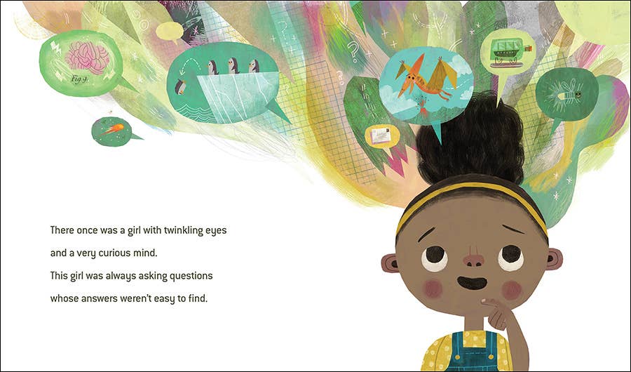 The Girl With Big, Big Questions Picture Book