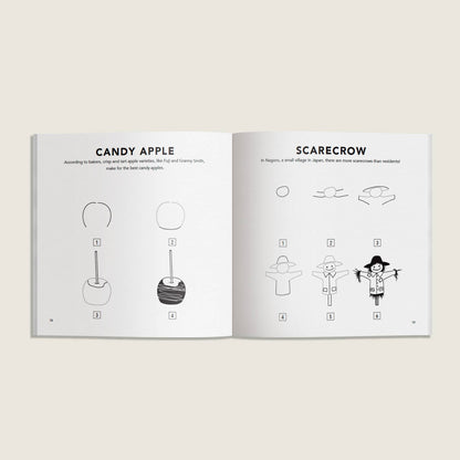 Fall Things: How to Draw Books for Kids with Pumpkins, Scarecrows, Turkeys and More