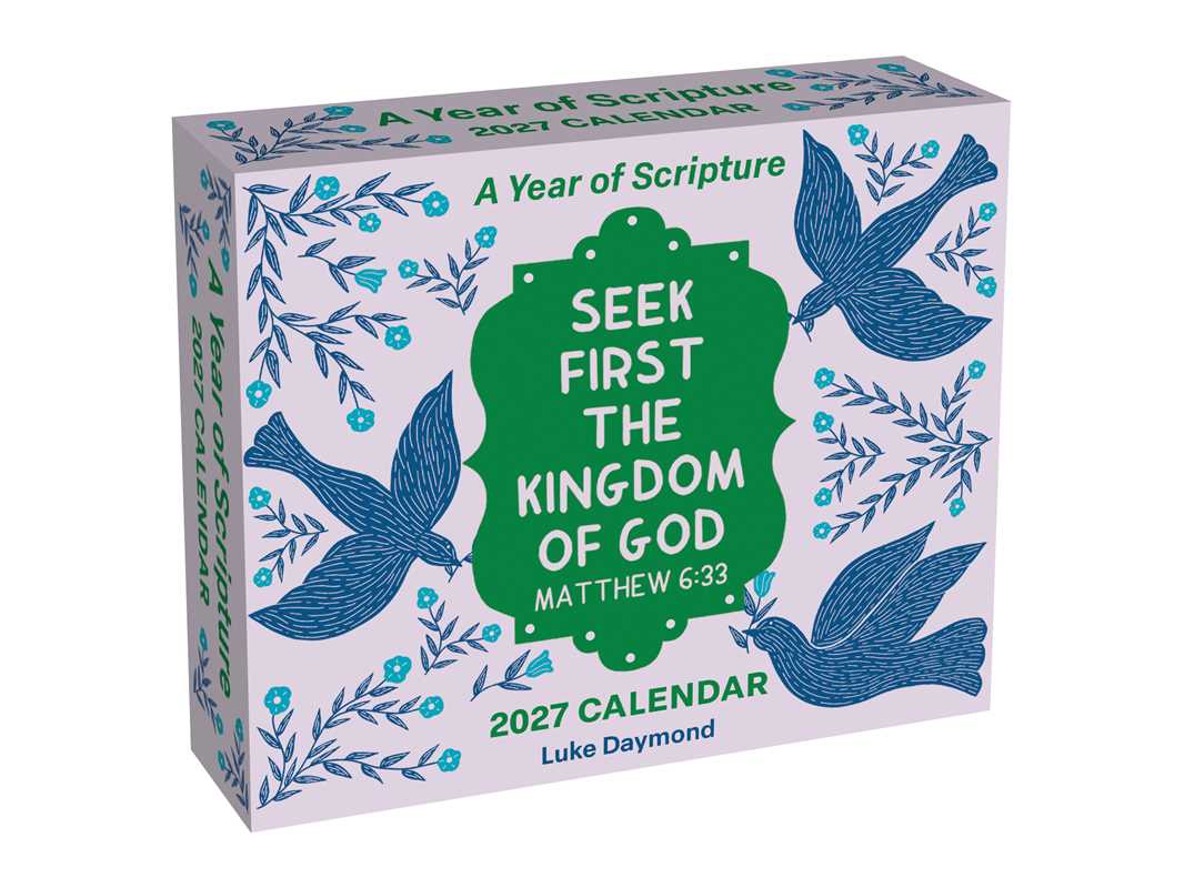 Year of Scripture 2027 Day-to-Day Calendar by Luke  Daymond