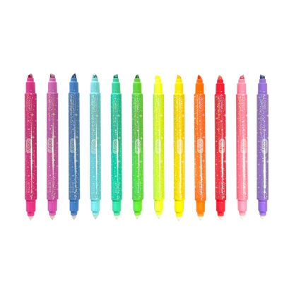 Make no Mistake!: Glittery Erasable Markers (Set of 12)