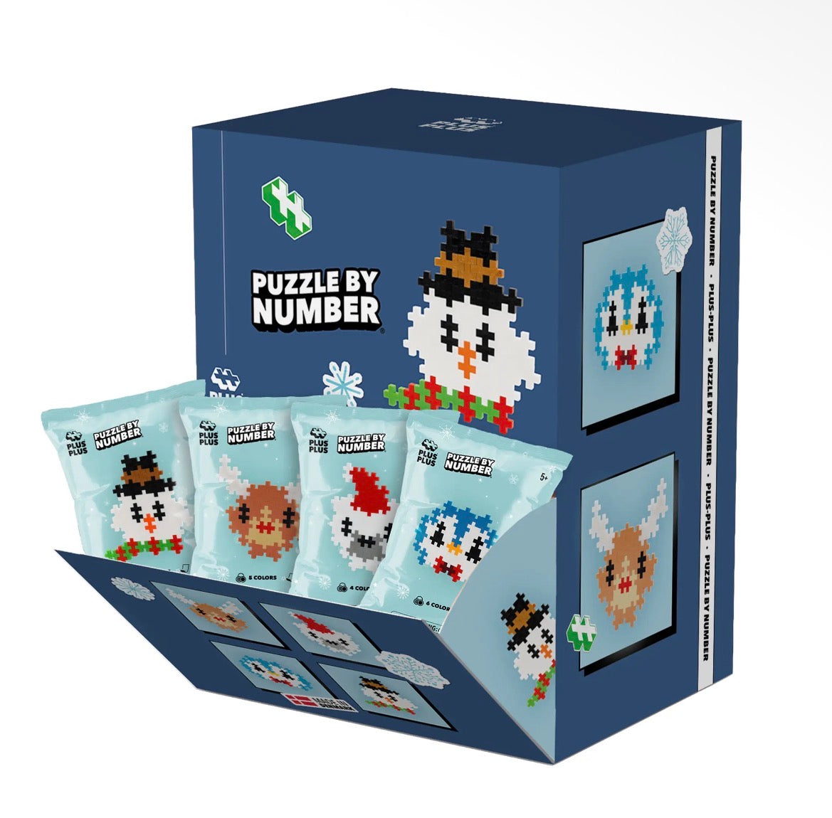 Puzzle by Number Holiday Assorted 48pc