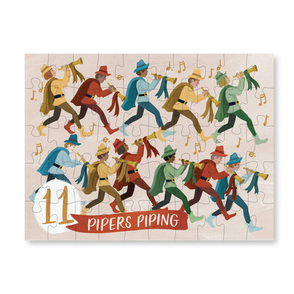 12 Days of Christmas - 50 Piece Jigsaw Puzzles - Set of 12