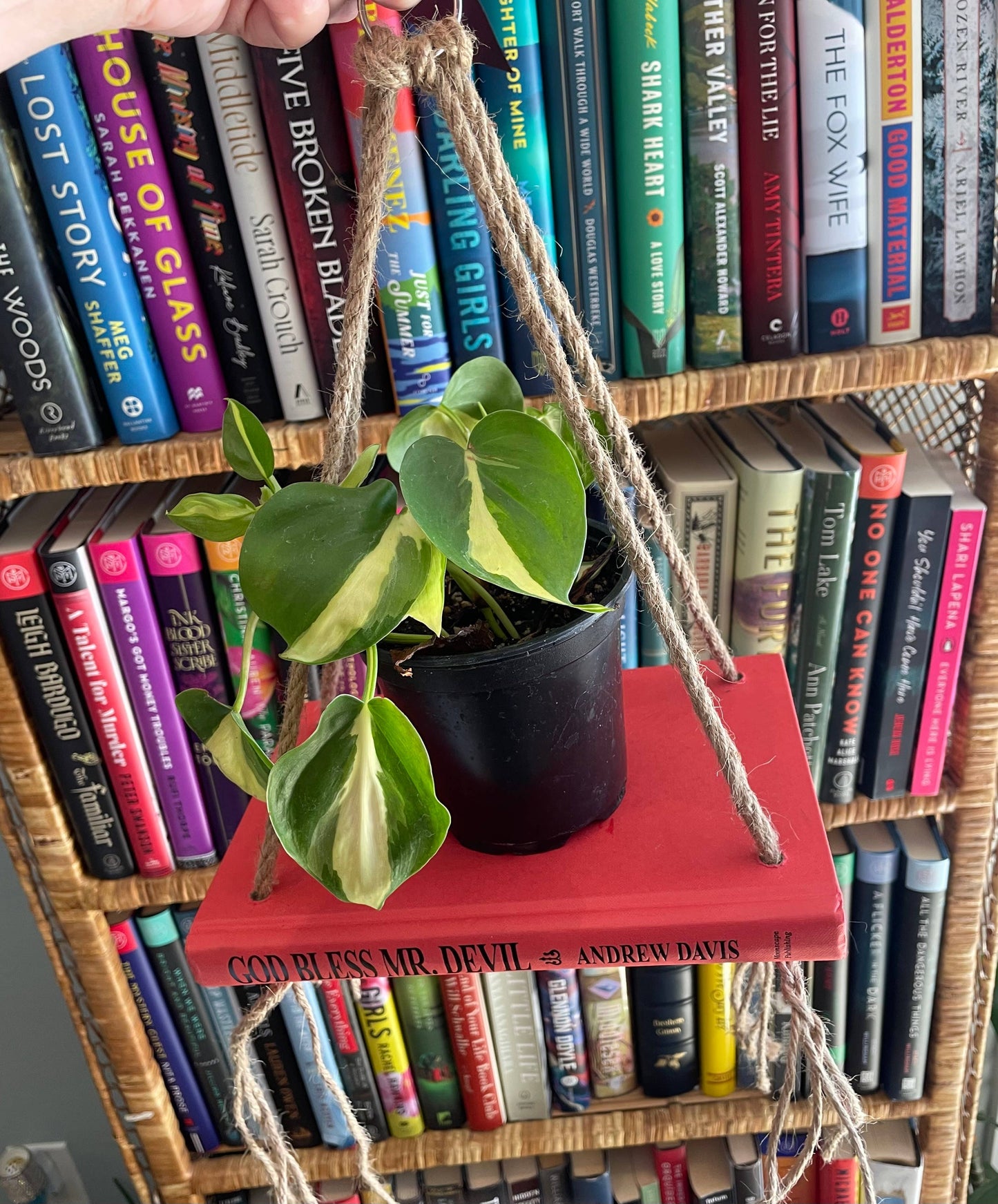 Bookish Shelf Planter