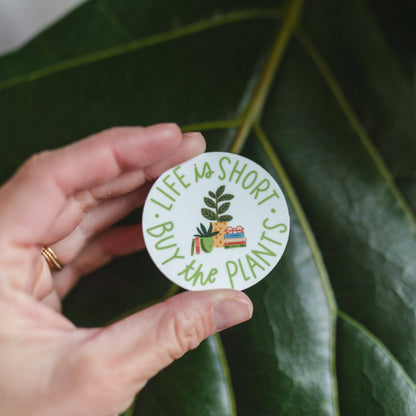 Buy The Plants Decal Sticker