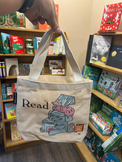 ELEPHANT & PIGGIE MINI TOTE - Out of Print