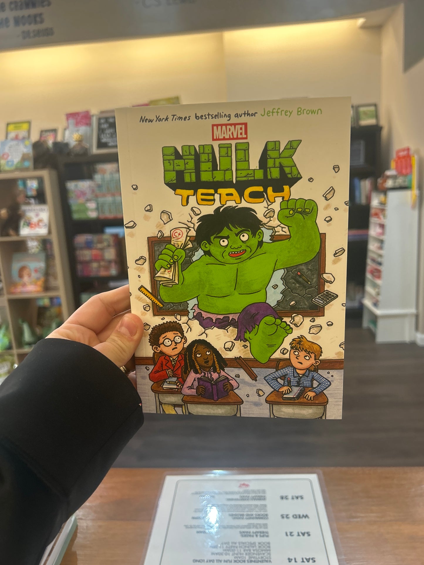 MARVEL: Hulk Teach by: Jeffrey Brown