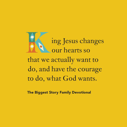 The Biggest Story Family Devotional