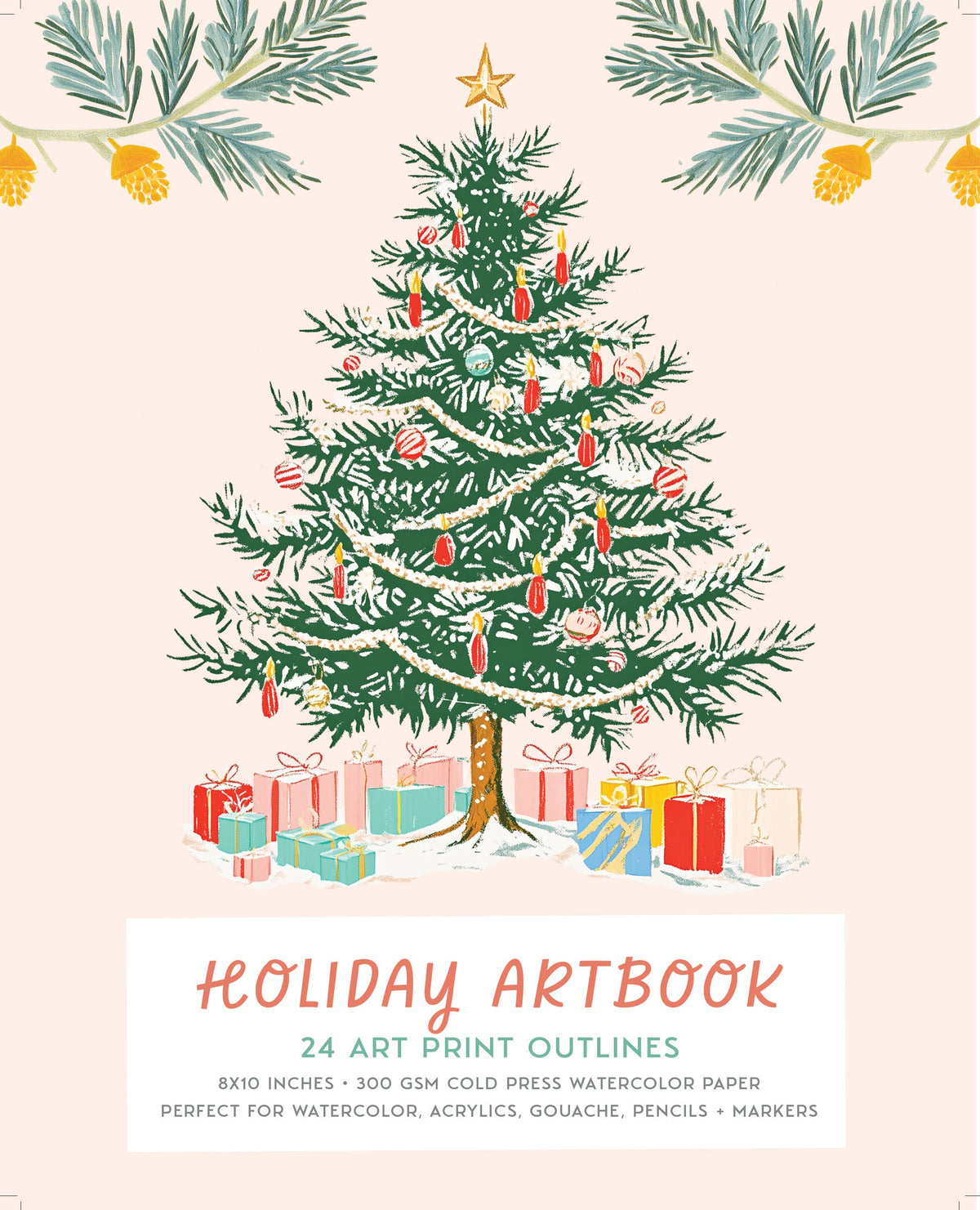 Christmas Coloring Book for Adults | Elevated + Frame Ready