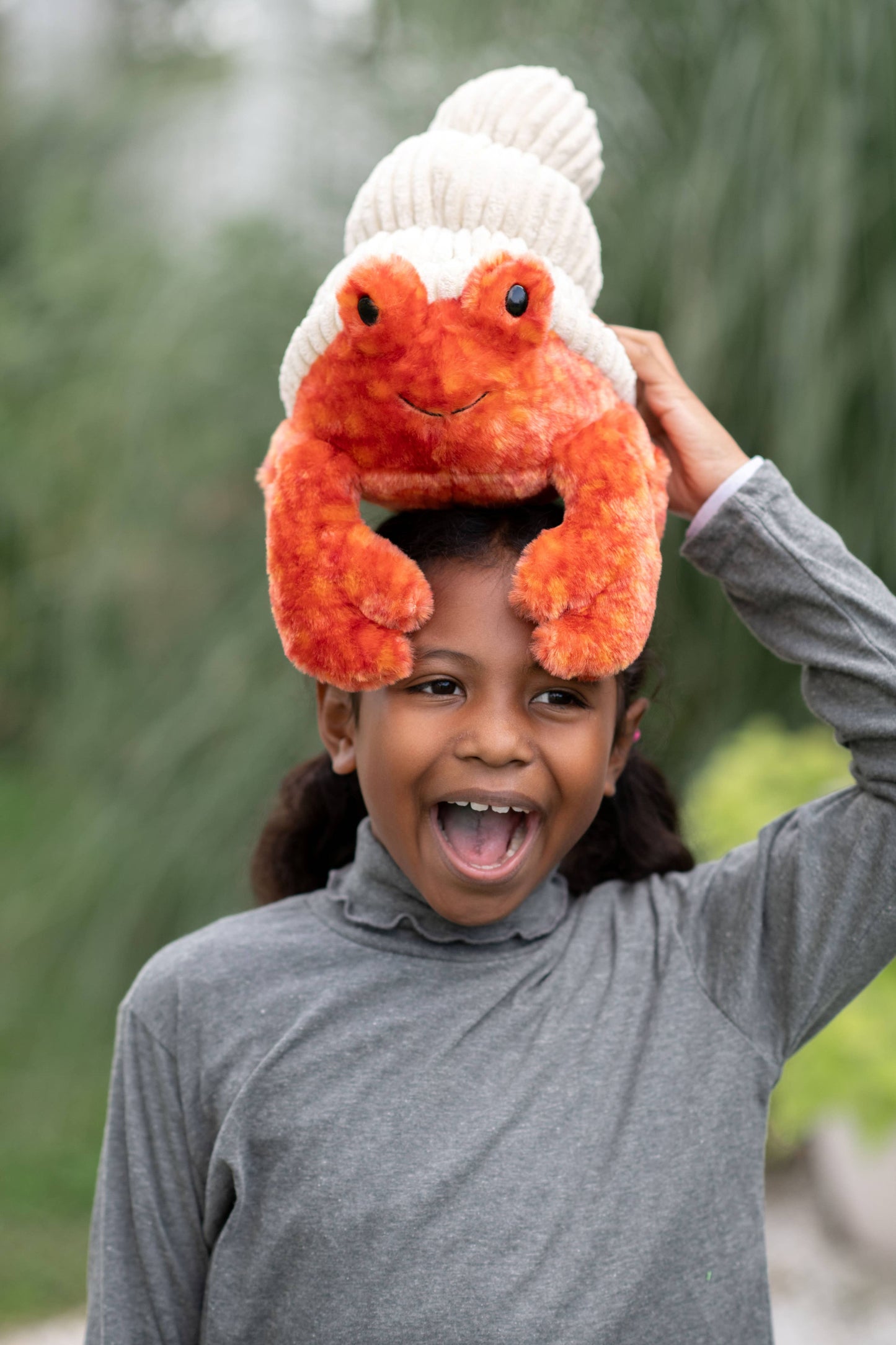 12" (23cm) Medium Wild Onez Hermit Crab Stuffed Animal